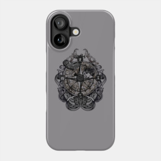 Steampunk Compass Phone Case