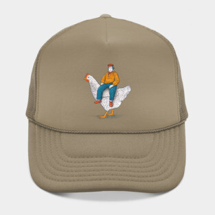 Chicken rider Hat