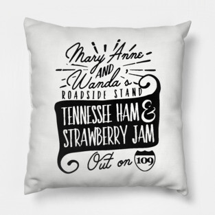 Mary Anne and Wanda's Roadside Stand Pillow