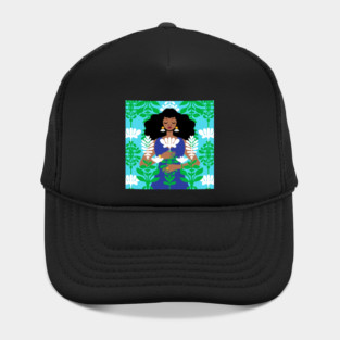 Nouveau Blue Hat