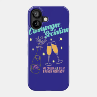 Champagne Socialism - The Peach Fuzz Phone Case