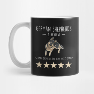 German Shepherd Review Mug