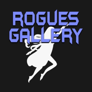 ROGUES GALLERY Female (White Silhouette) T-Shirt