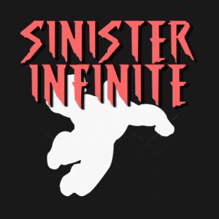 SINISTER INFINITE Male (White Silhouette) T-Shirt