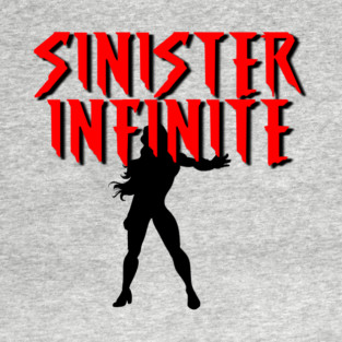 SINISTER INFINITE Female (Black Silhouette) T-Shirt