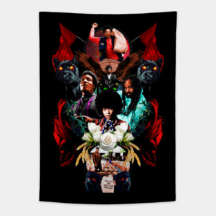 CROW - Black Panther Party Tapestry