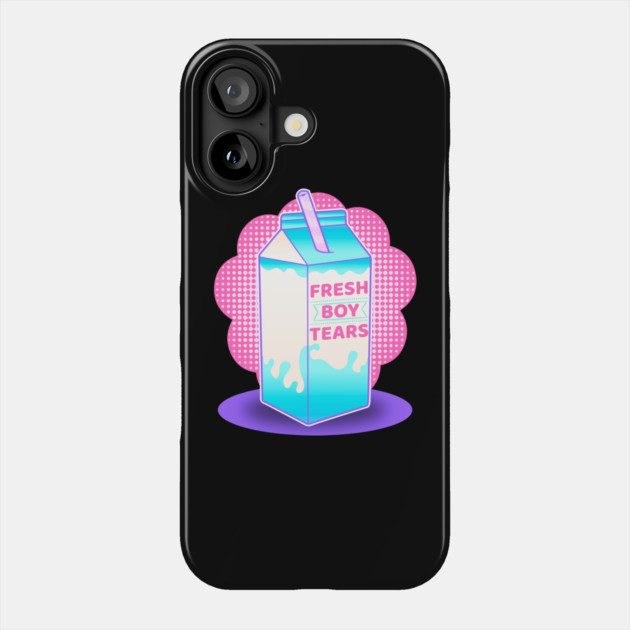 Fresh Boy Tears Pastel Savage Aesthetic Phone Case by creative