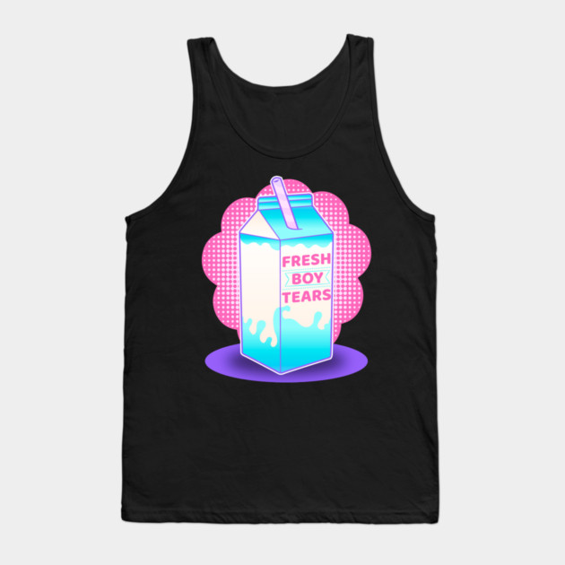 Fresh Boy Tears Pastel Savage Aesthetic Tank Top by creative