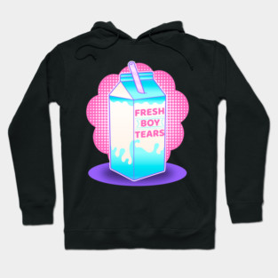 Fresh Boy Tears Pastel Savage Aesthetic Hoodie