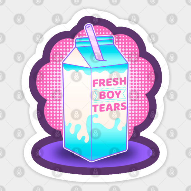 Fresh Boy Tears Pastel Savage Aesthetic Sticker by creative