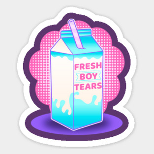 Fresh Boy Tears Pastel Savage Aesthetic Magnet
