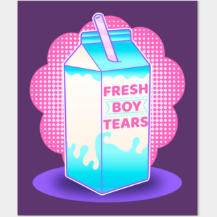 Fresh Boy Tears Pastel Savage Aesthetic Posters and Art