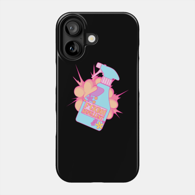 F*ckBoi Repellent Pastel Savage Funny Sarcastic Meme Phone Case by creative