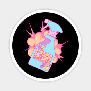 F*ckBoi Repellent Pastel Savage Funny Sarcastic Meme Magnet