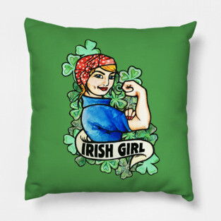 Irish Girl Pillow