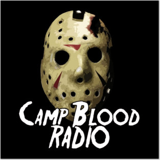 Camp Blood Radio Posters and Art