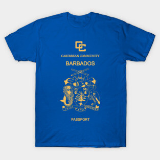 Barbados passport T-Shirt