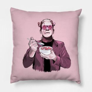 Breakfast Monster Pillow