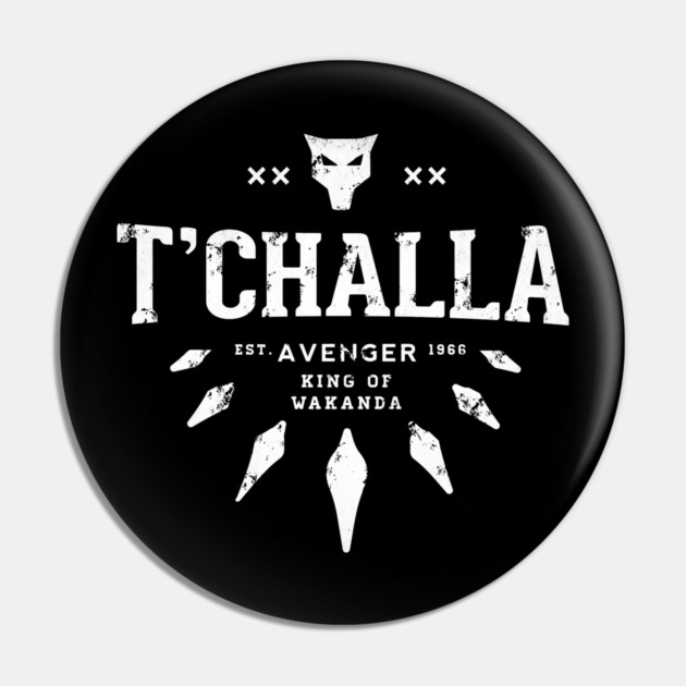 Black Panter: King of Wakanda Pin by Supernatural Tees