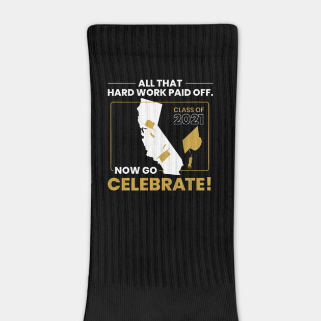 2021 California Graduation Class Themed Cool Design design by creative