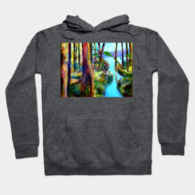 Lake Whelchel Hoodie by DonWillisJrArt