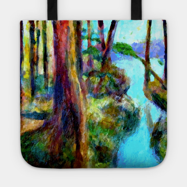 Lake Whelchel Tote by DonWillisJrArt