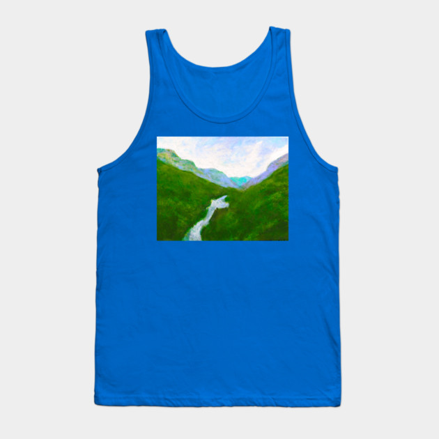 Chimney Rock Tank Top by DonWillisJrArt