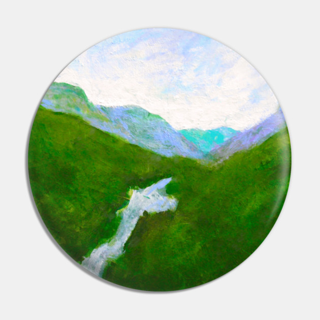 Chimney Rock Pin by DonWillisJrArt