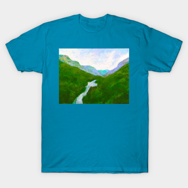 Chimney Rock T-Shirt by DonWillisJrArt