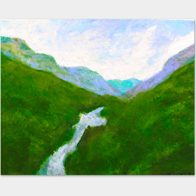 Chimney Rock Wall Art by DonWillisJrArt