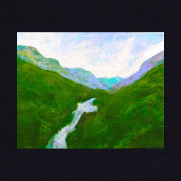 Chimney Rock by DonWillisJrArt