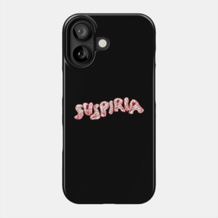 Suspiria title white Phone Case