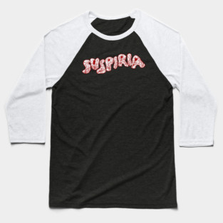 Suspiria title white Baseball T-Shirt