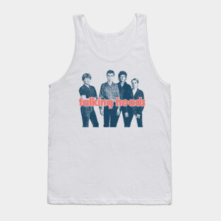Talking Heads // Retro Style Fan Art Design Tank Top
