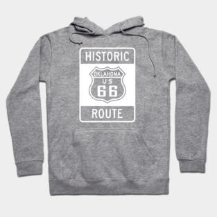 Historic Oklahoma Route 66 Hoodie