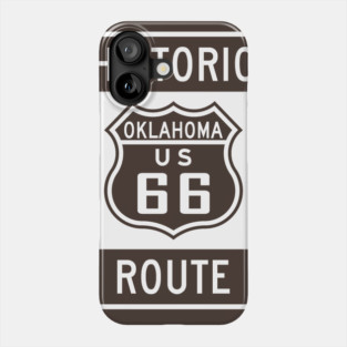 Historic Oklahoma Route 66 Phone Case
