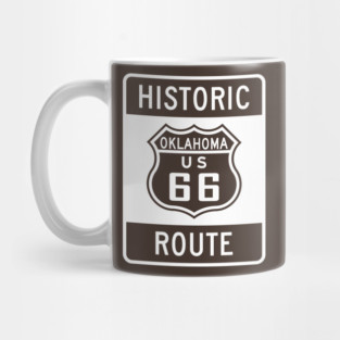 Historic Oklahoma Route 66 Mug