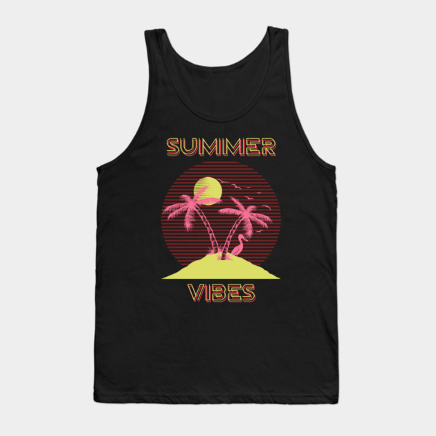 Dig Them Summer Vibes Tank Top by MCALTees