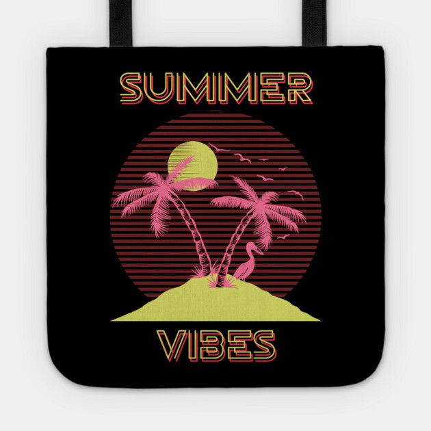 Dig Them Summer Vibes Tote by MCALTees