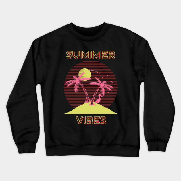 Dig Them Summer Vibes Crewneck Sweatshirt by MCALTees