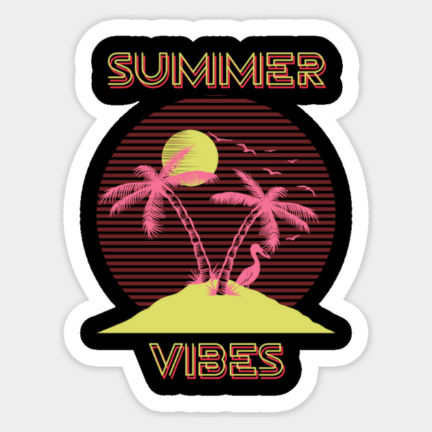 Dig Them Summer Vibes Sticker by MCALTees