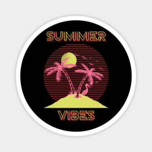Dig Them Summer Vibes Magnet