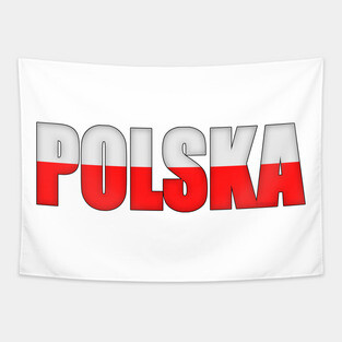 Poland Polska Tapestry