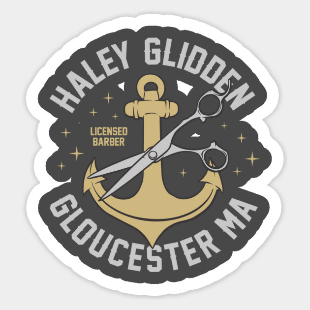 haley barbershop Sticker by stayfrostybro