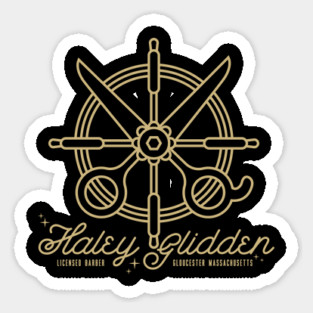 Haleys Barbershop II Sticker