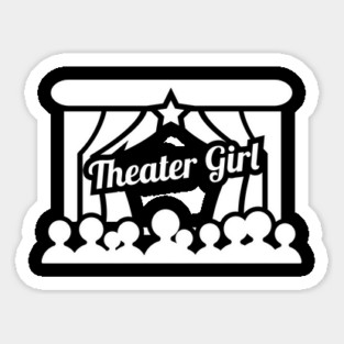 Theater Girl | Stage Drama Magnet
