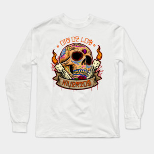 dia de los muertos Long Sleeve T-Shirt