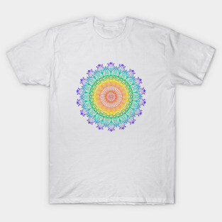 Mandala India Symbol of Yoga and Spirituality T-Shirt