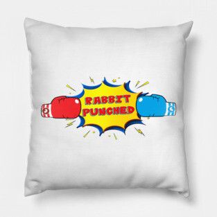 Rabbit Punched the Store! Pillow