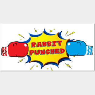 Rabbit Punched the Store! Posters and Art